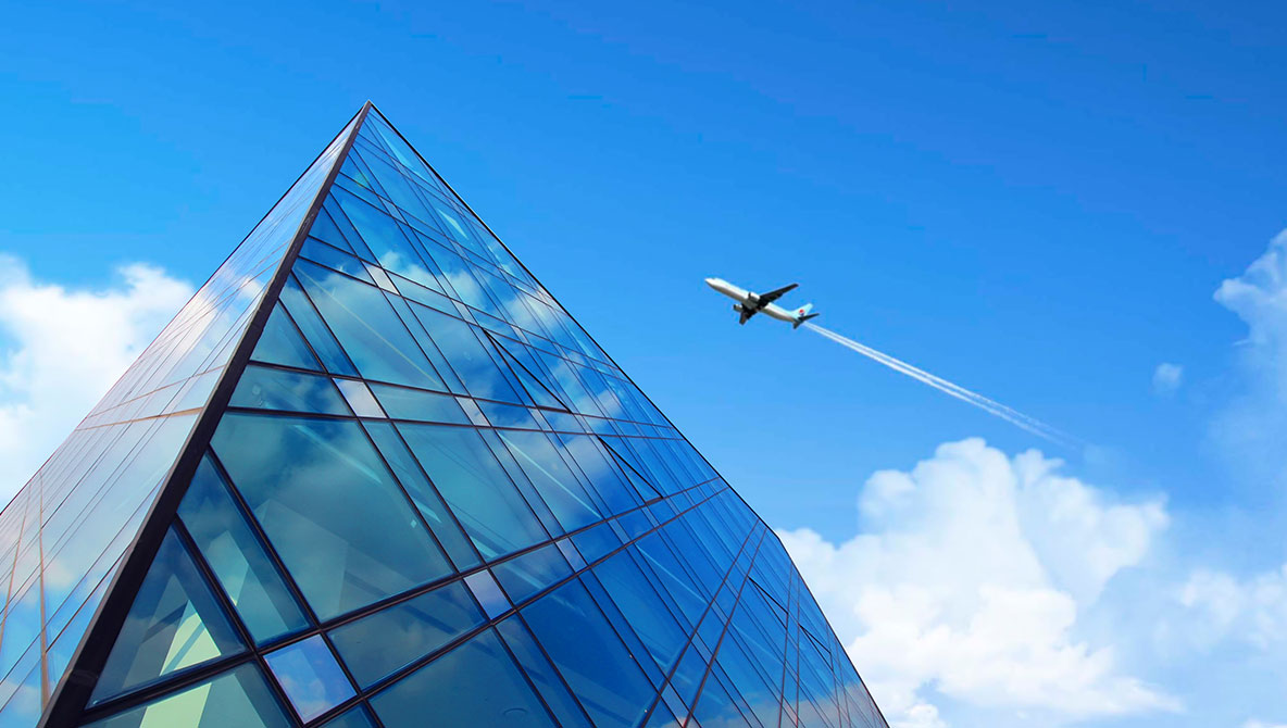 SGP LAMINATED GLASS IS USED FOR CURTAIN WALLS
