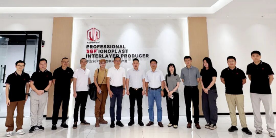 Branch Activities | Shenzhen Design Association Fire Protection Technology Working   Committee Successfully Held New Building Materials Technology Exchange Meeting   and Laminated Glass Interlayer Film Production Line Observation Activity