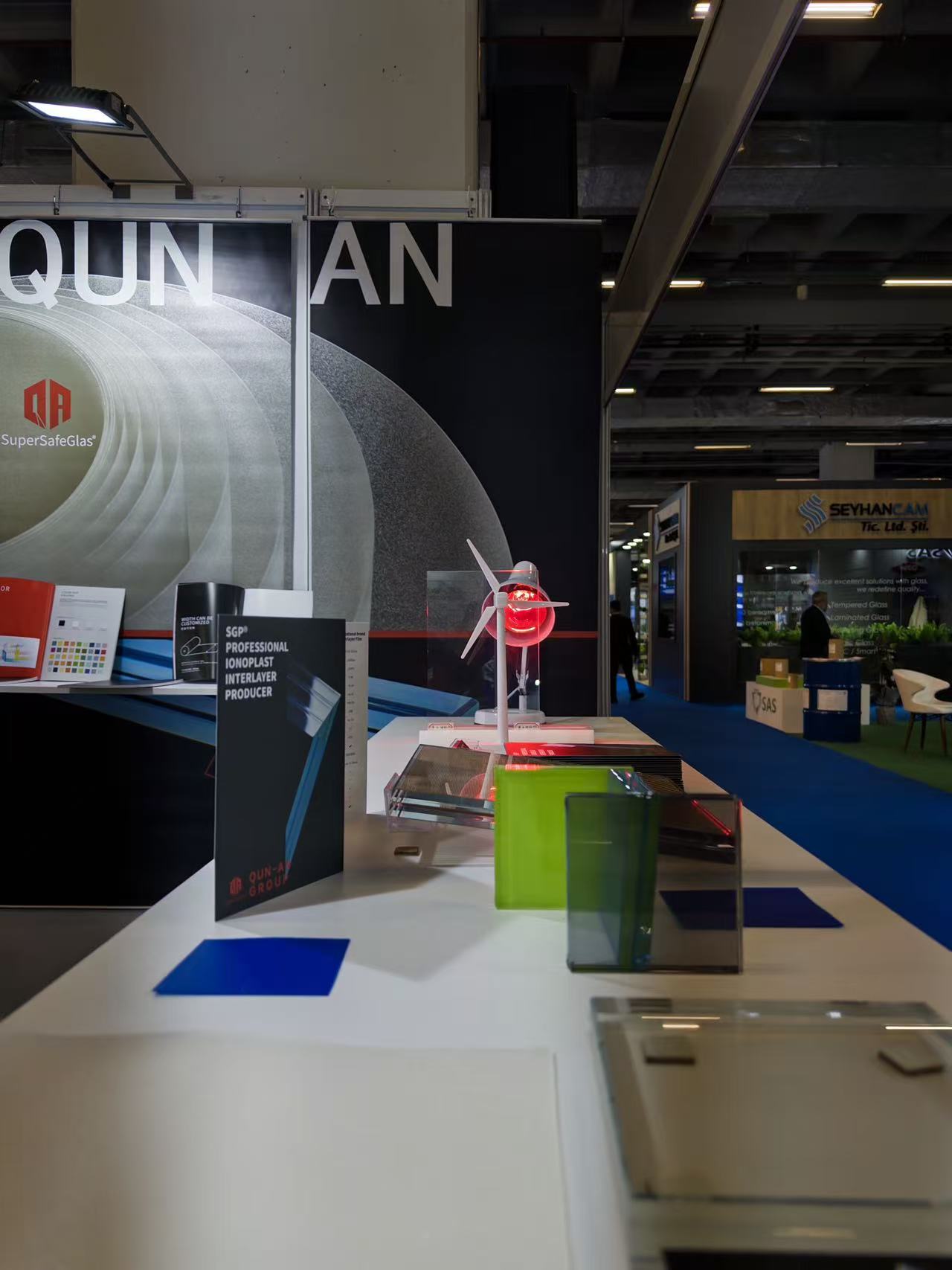 Eurasia Glass Turkey Exhibition: Qun An Group Showcases Cutting-Edge SGP® Solutions